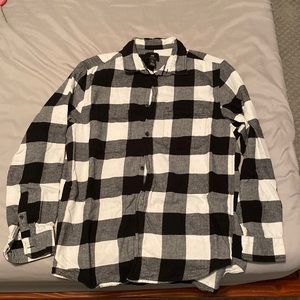 H&M buffalo plaid flannel
